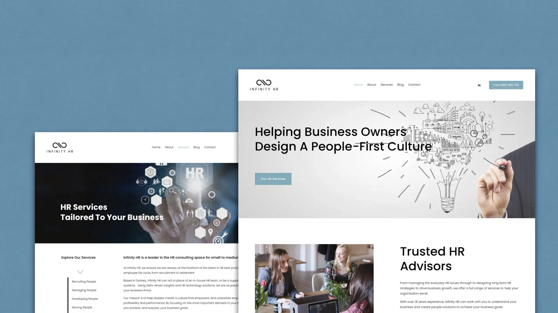 Infinity HR Website