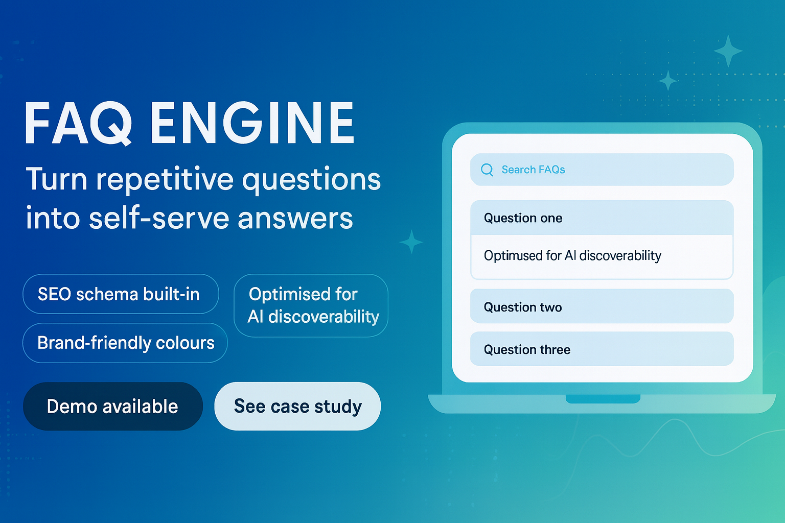 FAQ Engine: smart FAQs your customers actually use